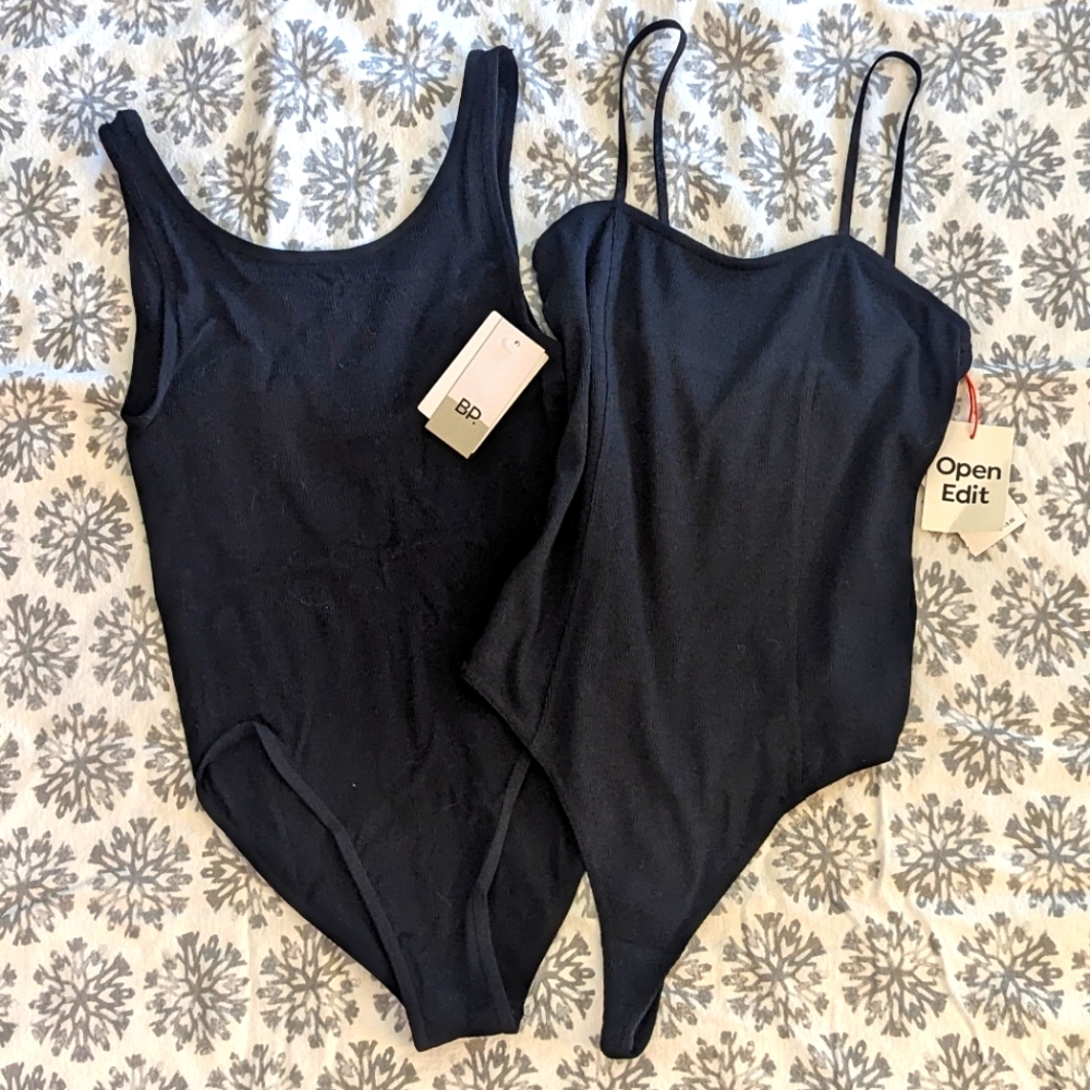 2x NWT Nordstrom-brand bodysuits